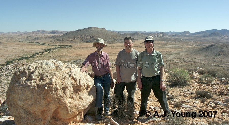 With Derek Tribble & Andy Young 2007