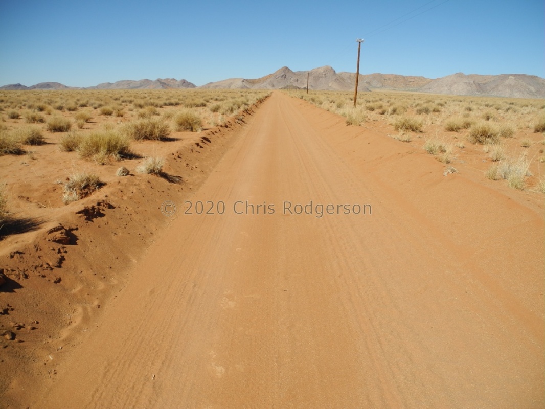 typical Bushmanland gravel road