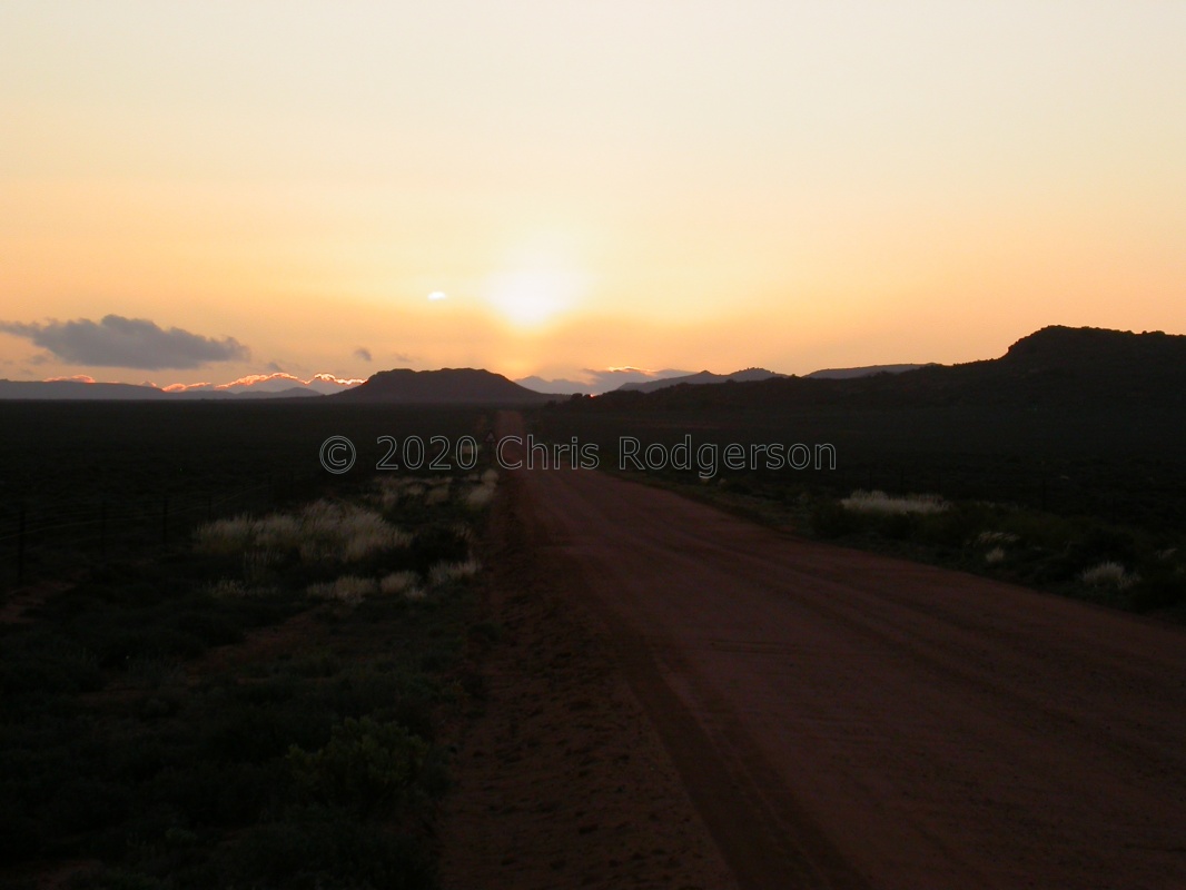Namaqualand sunset