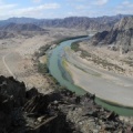 Orange river from the Namibian side