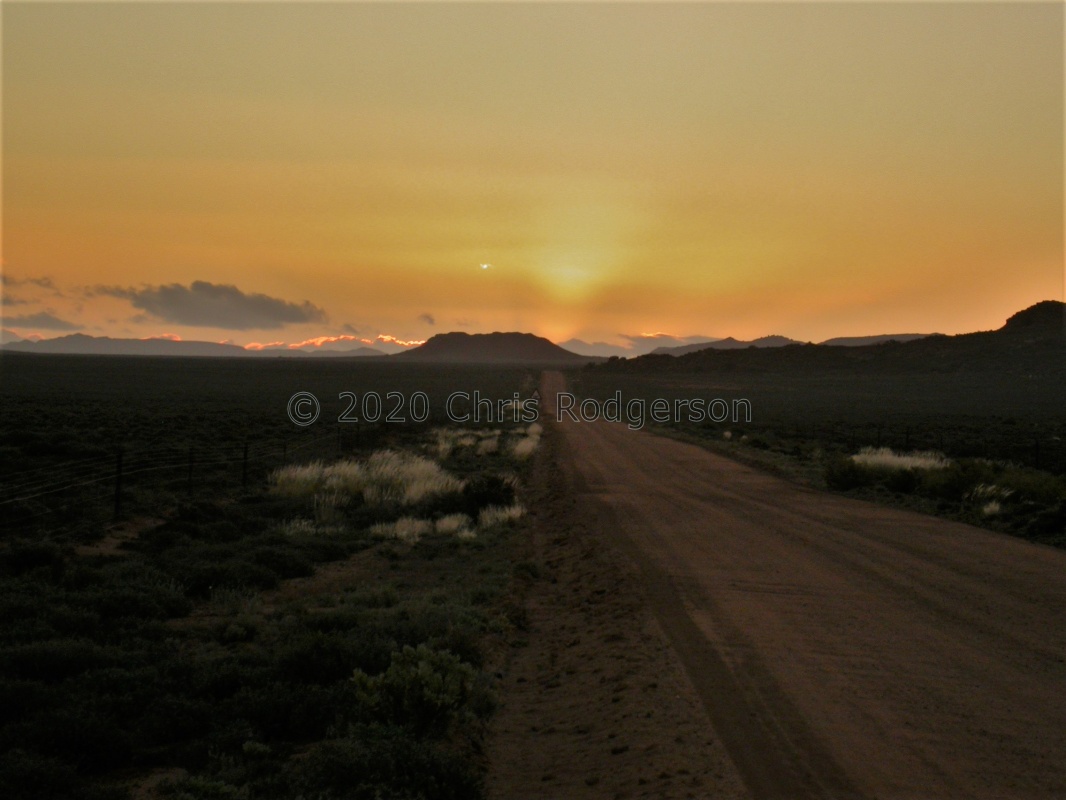 Namaqualand sunset